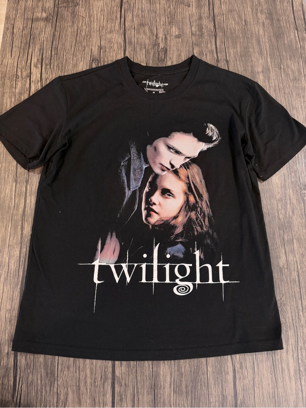 Twilight Graphic Kids Black T-Shirt
